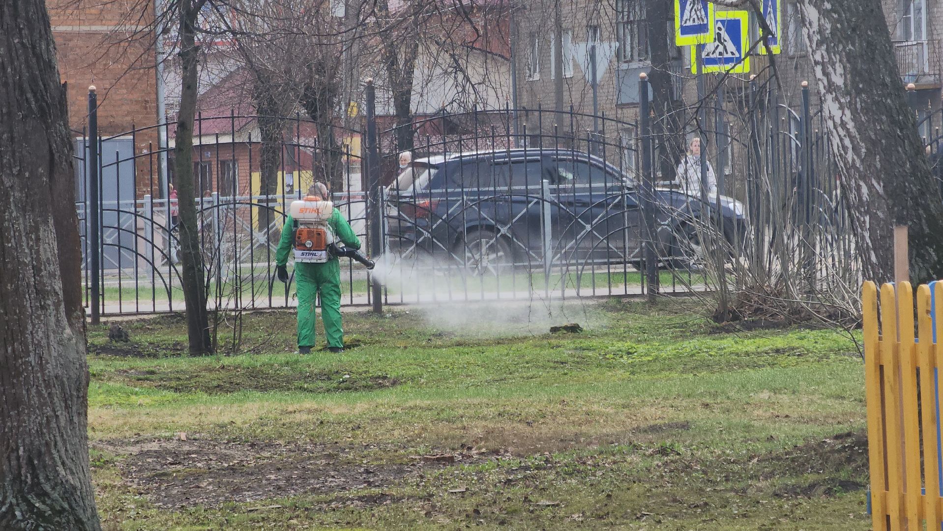 Павловский Посад, Городской округ Павловский Посад, Парк, Клещи, Обработка, Погода,