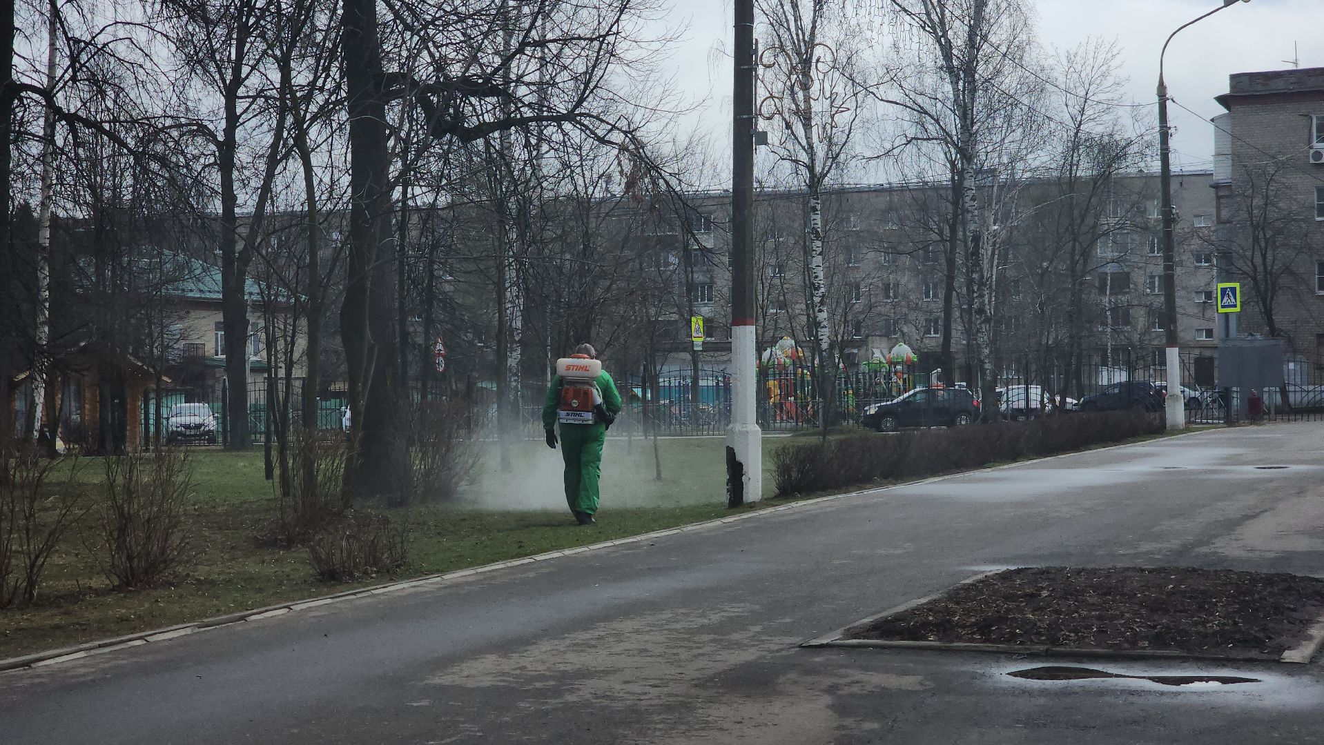 Павловский Посад, Городской округ Павловский Посад, Парк, Клещи, Обработка, Погода,