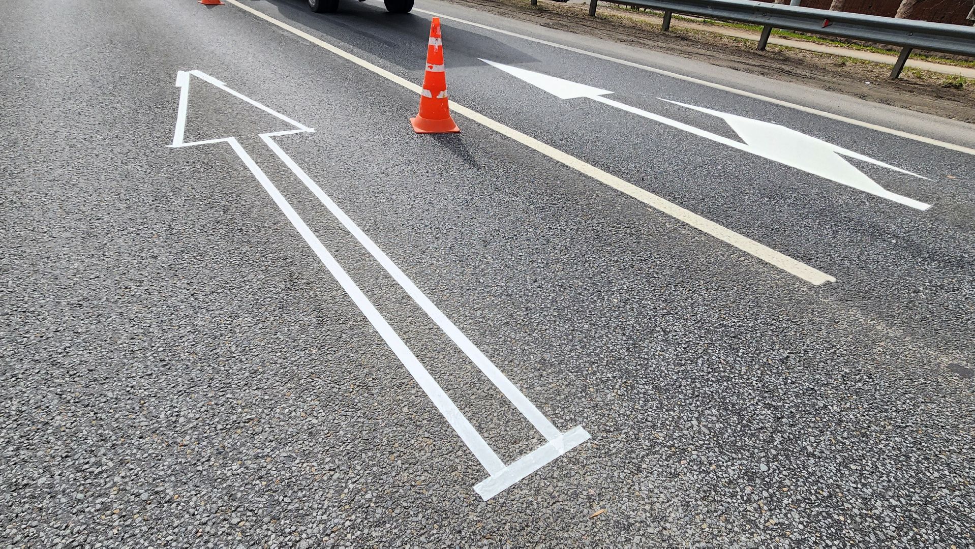 Солнечногорск, ленинградское шоссе, Дороги, Разметка,