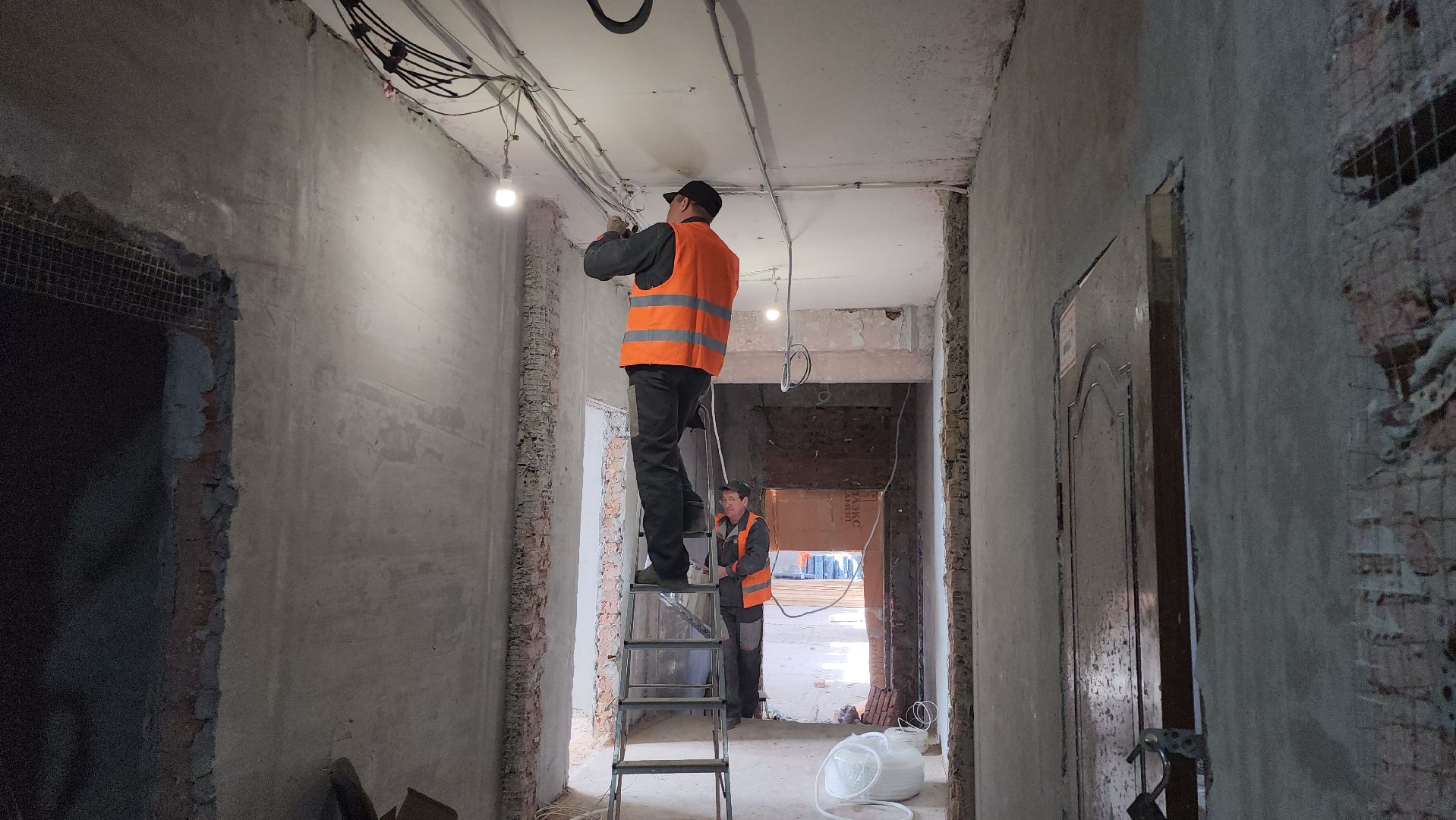 серпухов, подмосковье, капремонт школы, школа 11, президентская программа,