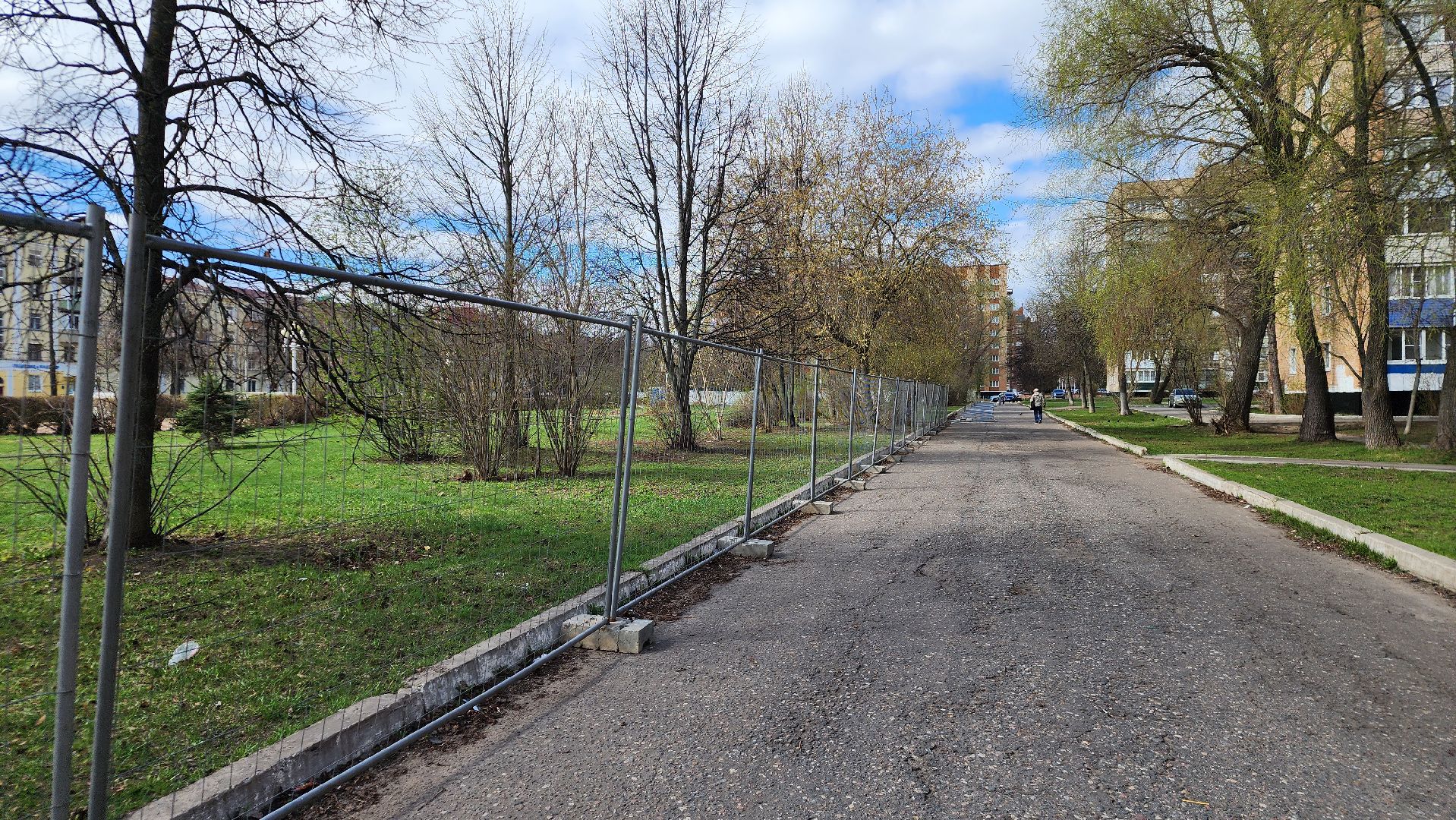 ступино, бульвар победы, городская среда,