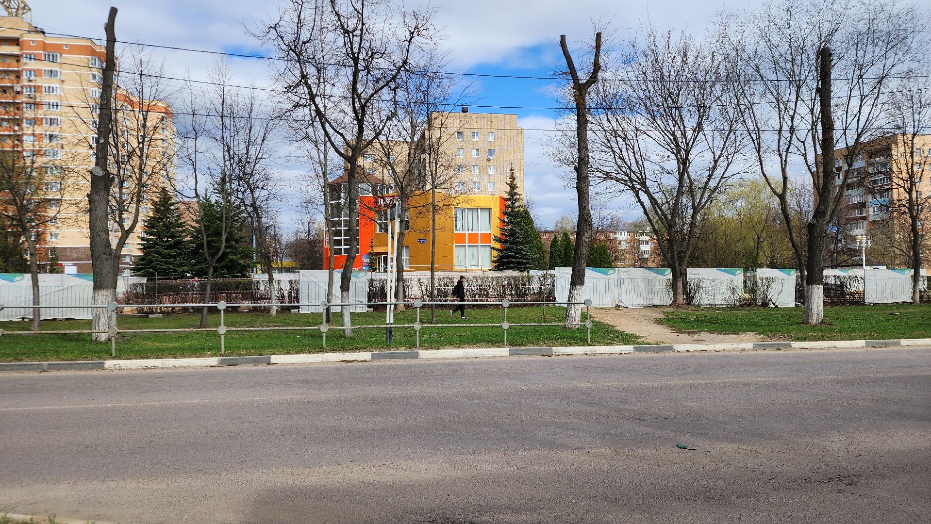 ступино, бульвар победы, городская среда,