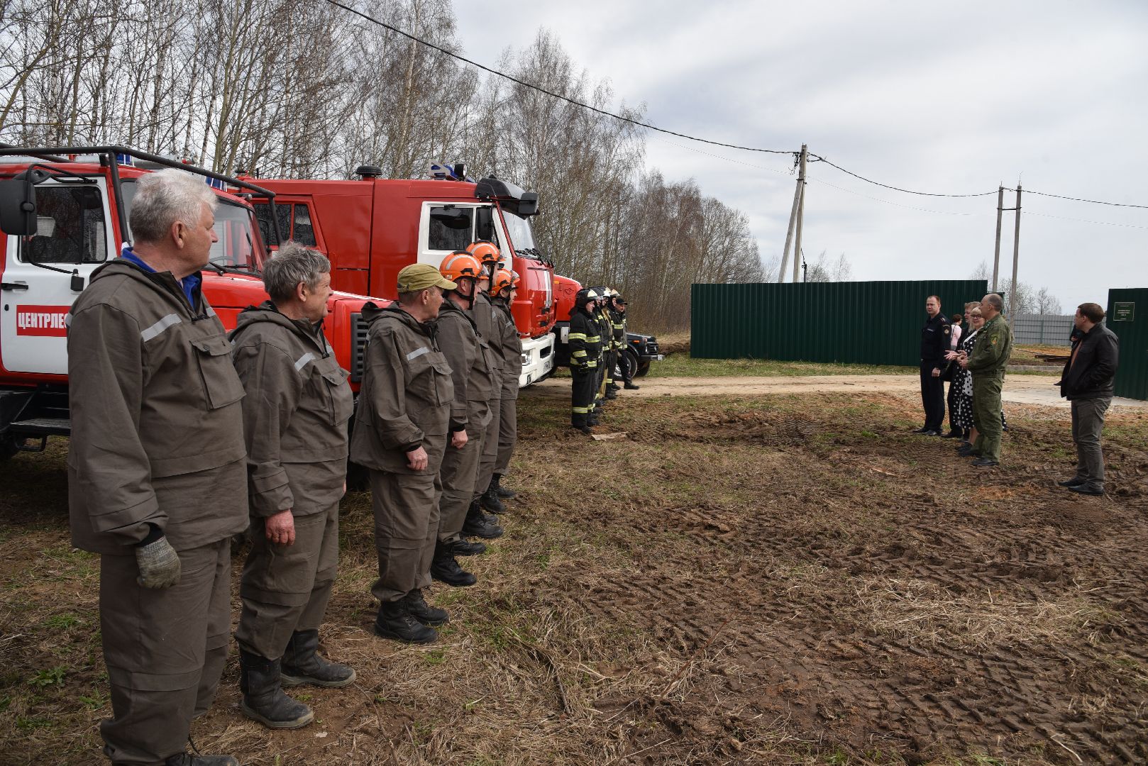 лотошино, центрлесхоз, мособлпожспас, пожарные, тренировка, учения, тушение пожаров,