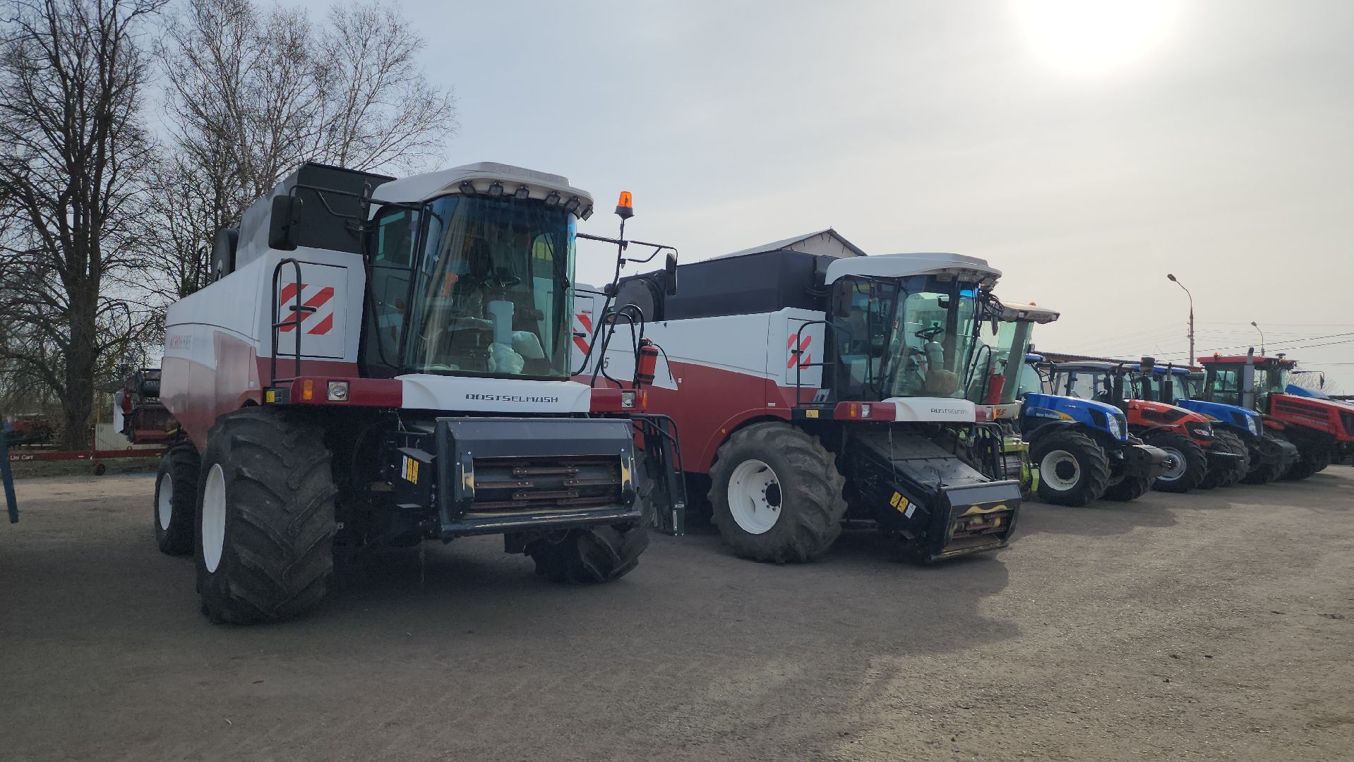 сельское хозяйство, серпухов, ао дашковка, сельхозтехника, весенний смотр техники, поселок большевик,