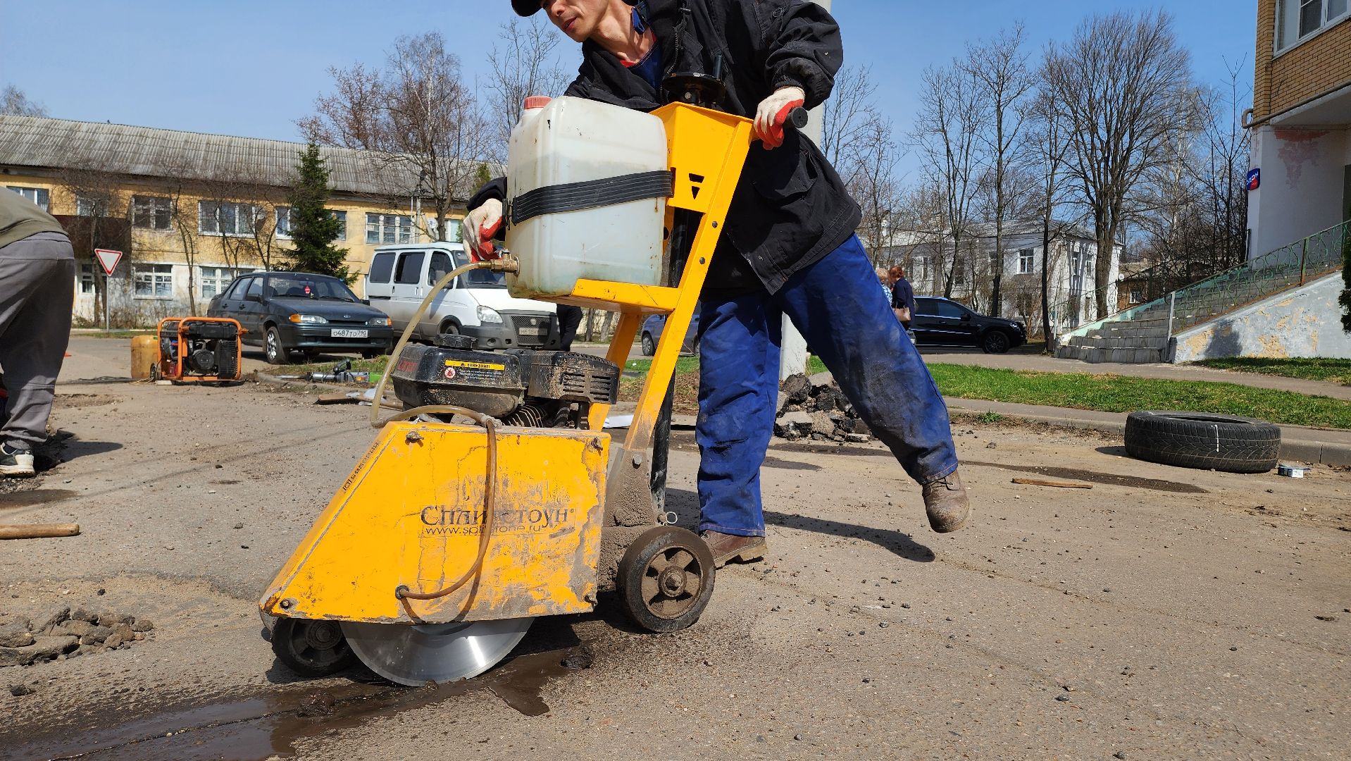 кашира, ремонт, дорожные службы, ямочный ремонт, оцифровка ям, асфальтовое покрытие,