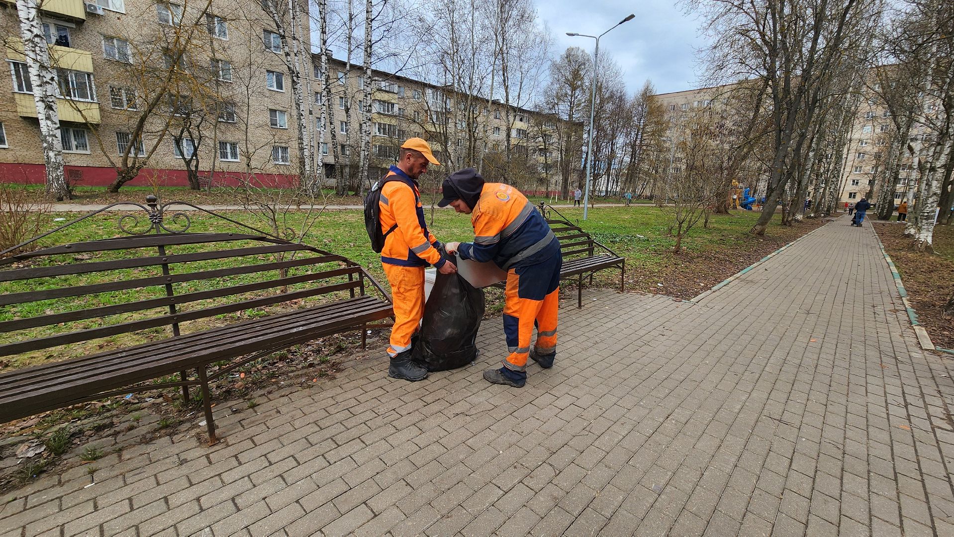 Солнечногорск, Субботник, Благоустройство, Уборка территорий,