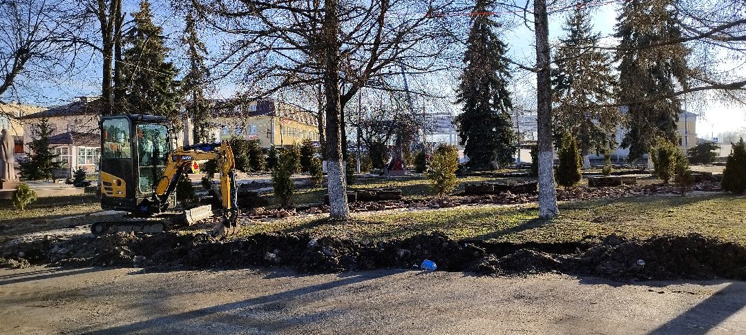 Бронницы, площадь Тимофеева, благоустройство