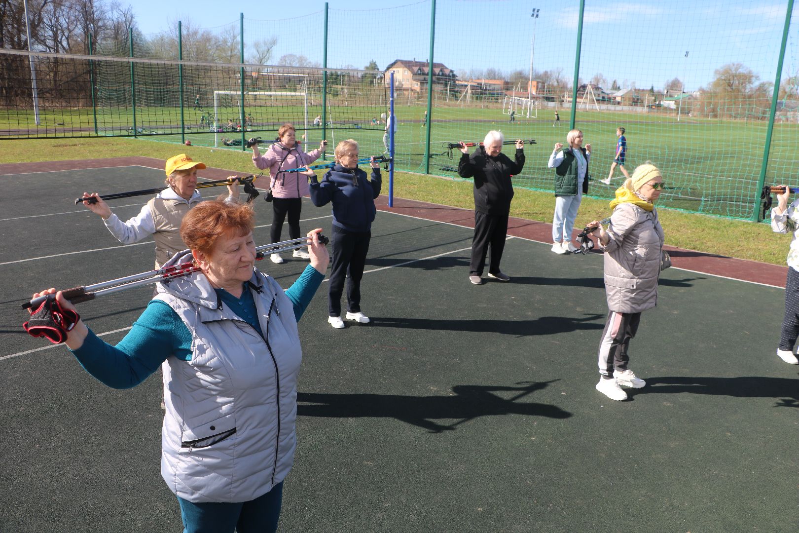 лотошино, лотошинский парк, лотошинский стадион, активное долголетие, паркиподмосковья,
