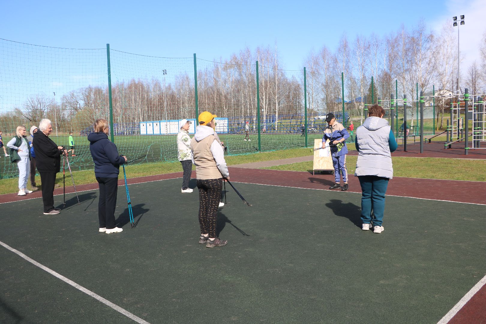 лотошино, лотошинский парк, лотошинский стадион, активное долголетие, паркиподмосковья,
