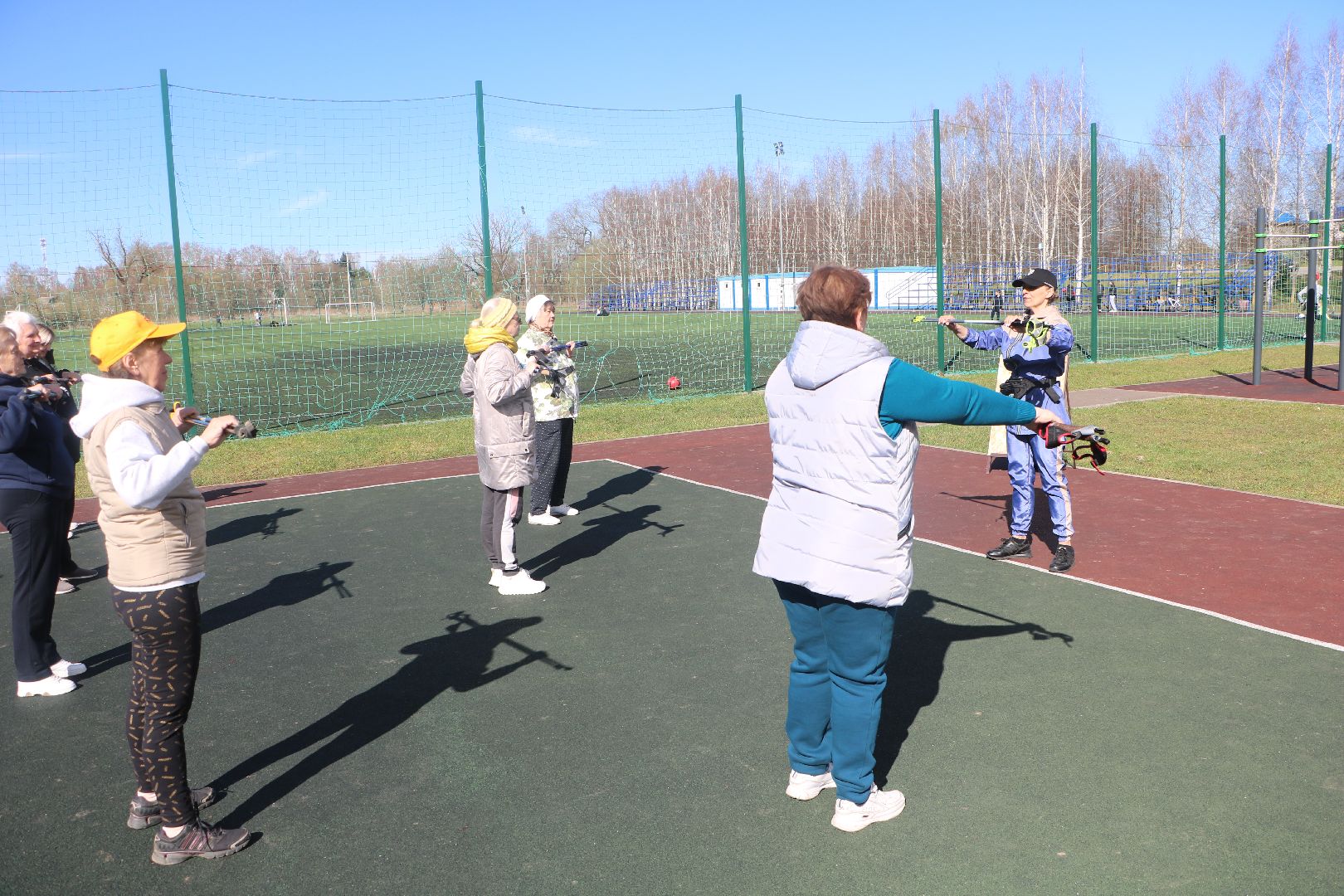 лотошино, лотошинский парк, лотошинский стадион, активное долголетие, паркиподмосковья,