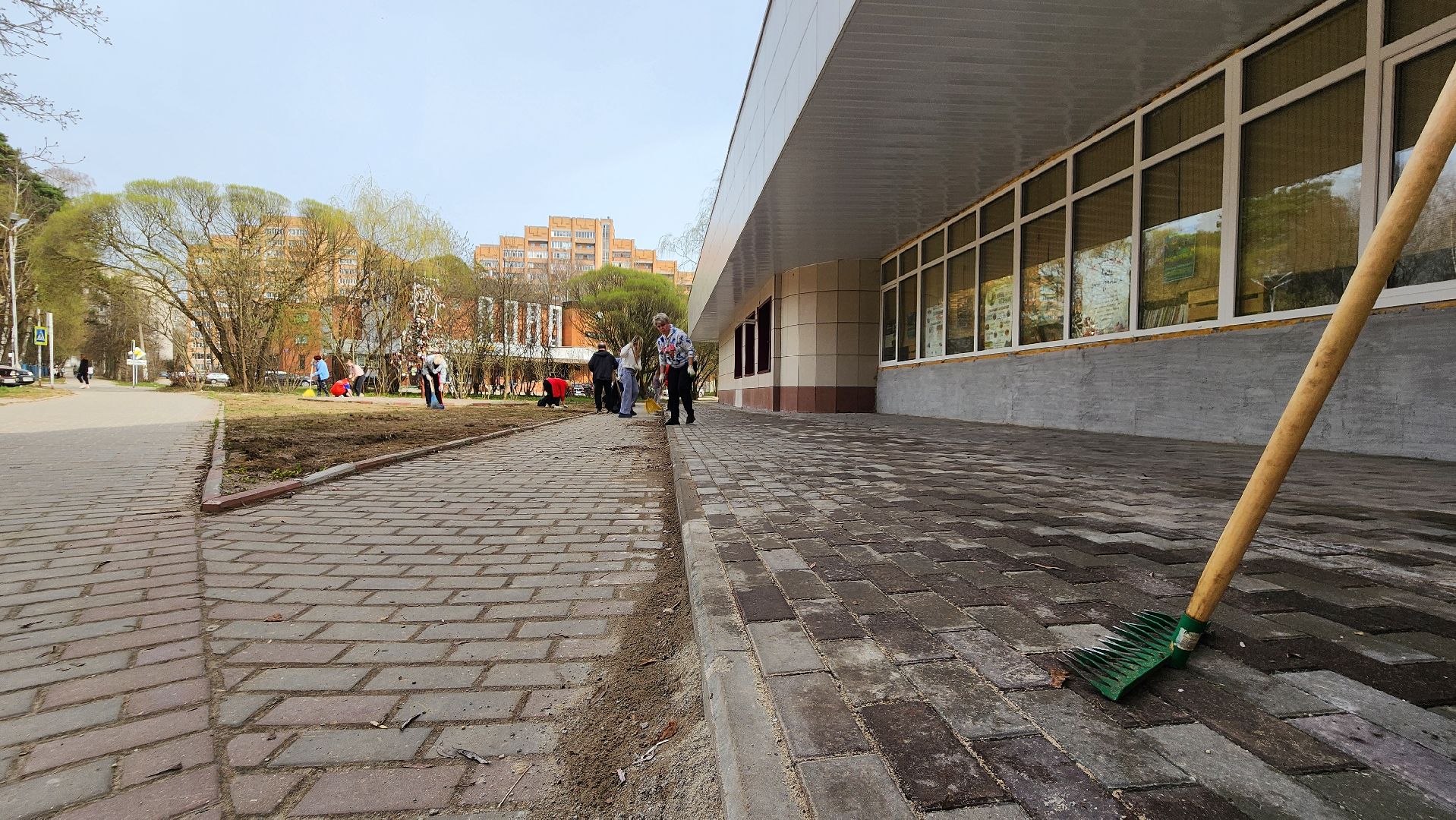 протвино, цми, дворец молодежи, субботник, чистота,