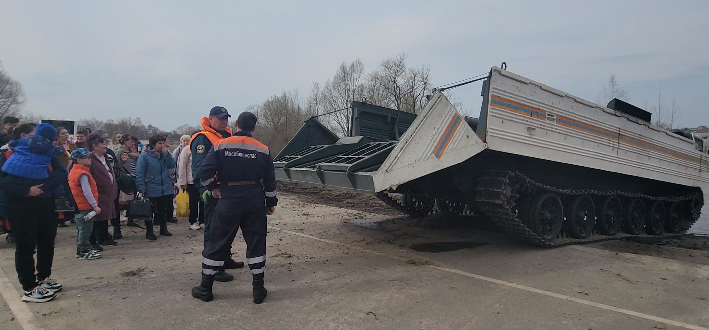 Луховицы, мчс россии, мособлпожспас, паводок,