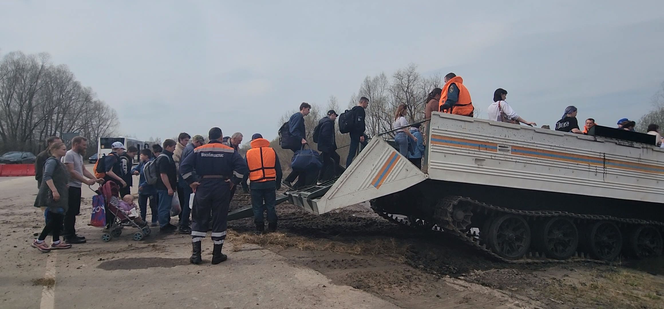 Луховицы, мчс россии, мособлпожспас, паводок,