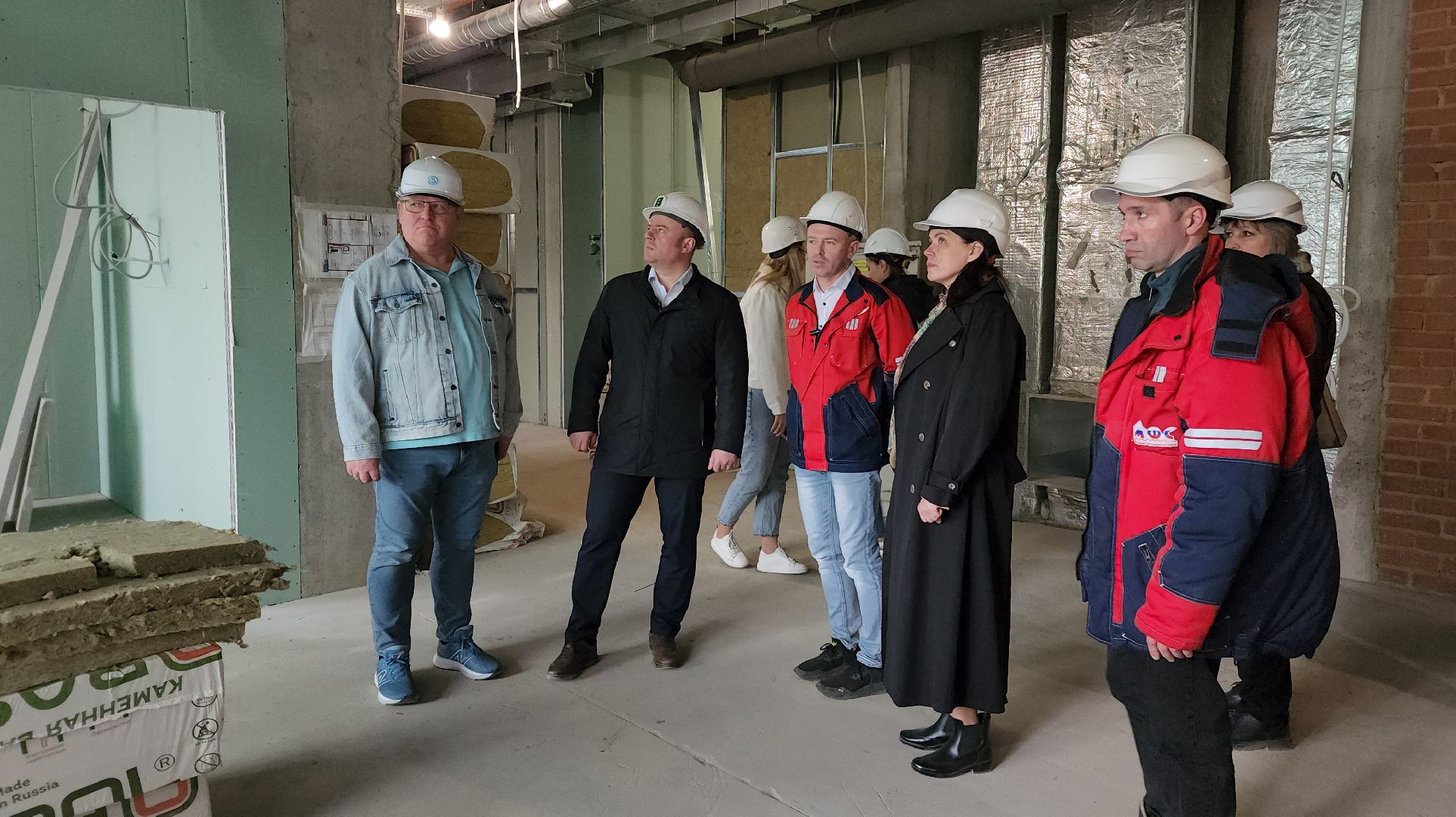 строительство поликлиники,мониторинг работ,