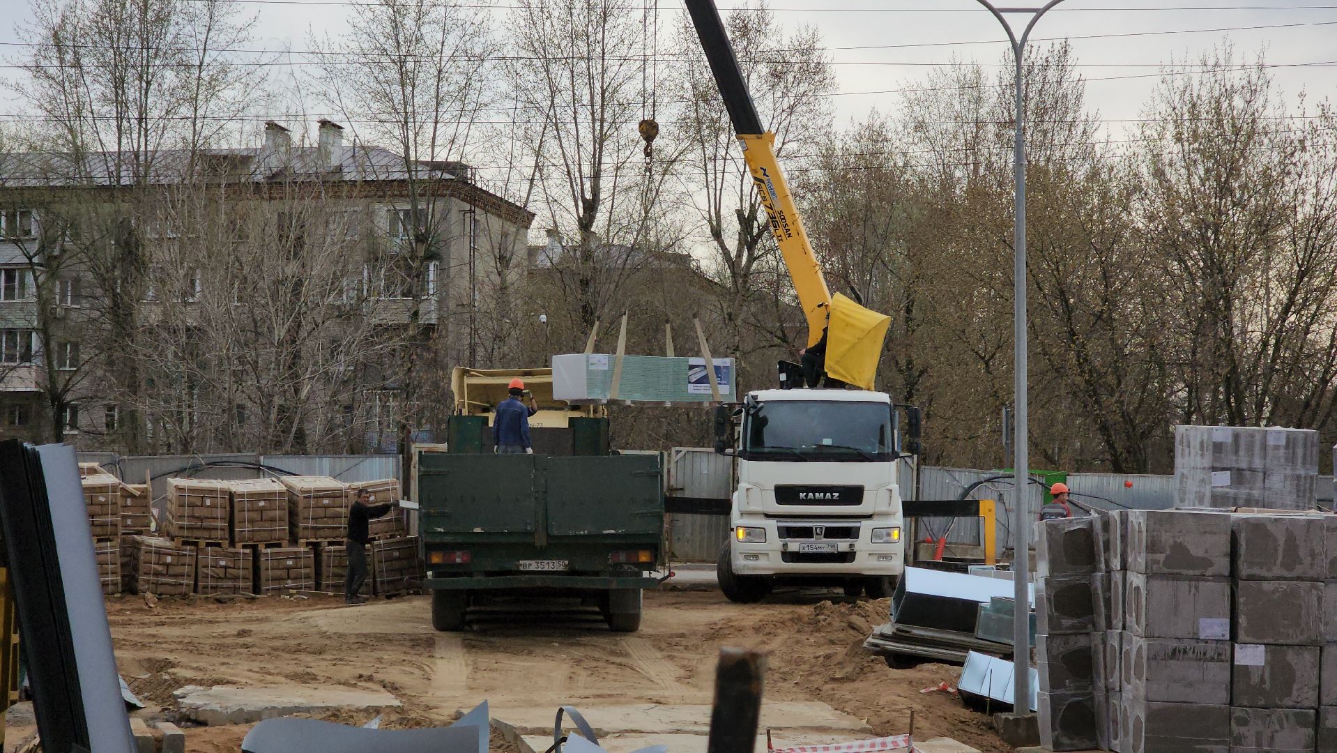 строительство поликлиники,мониторинг работ,