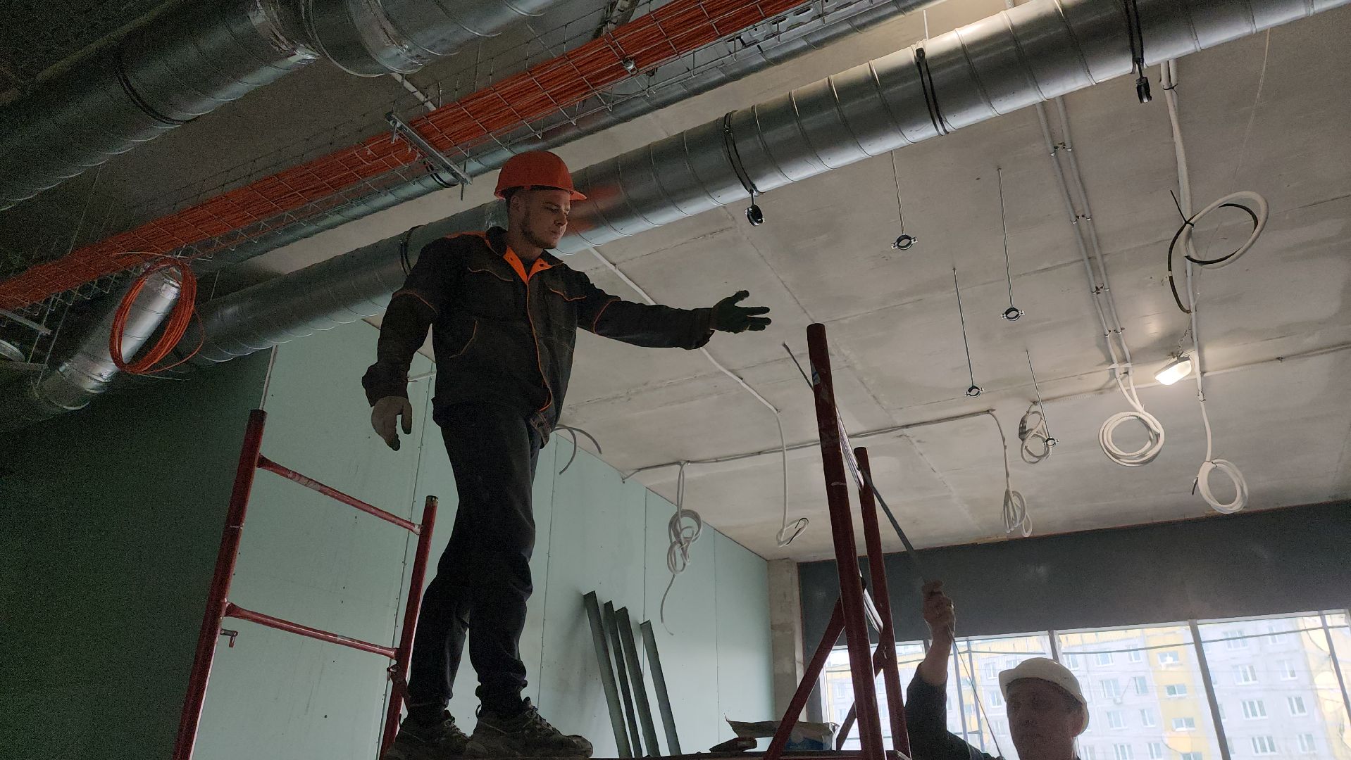 строительство поликлиники,мониторинг работ,