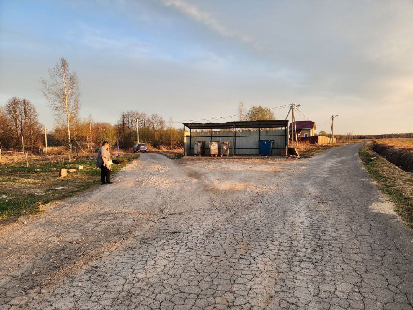 чехов, выездная администрация, жители, обращение жителей, ремонт дороги, деревня,