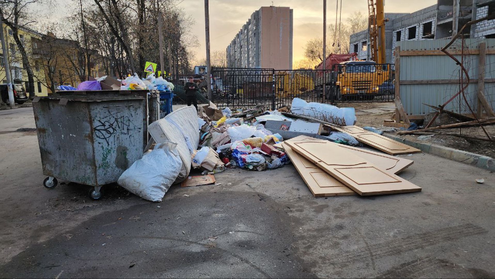 люберцы, контейнерная площадка, управляющая компания,