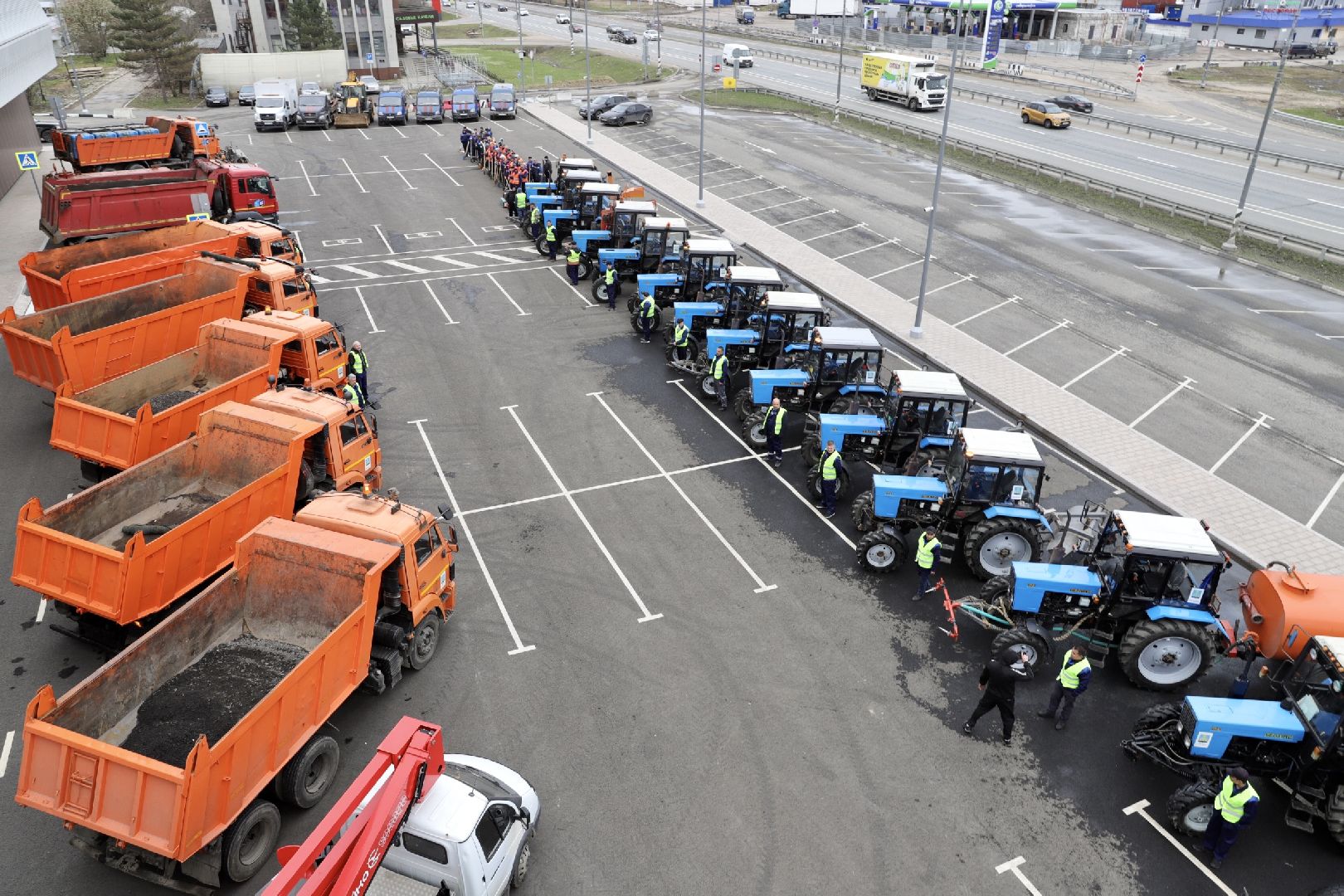 Солнечногорск, ЖКХ, Коммунальная техника, Субботник,