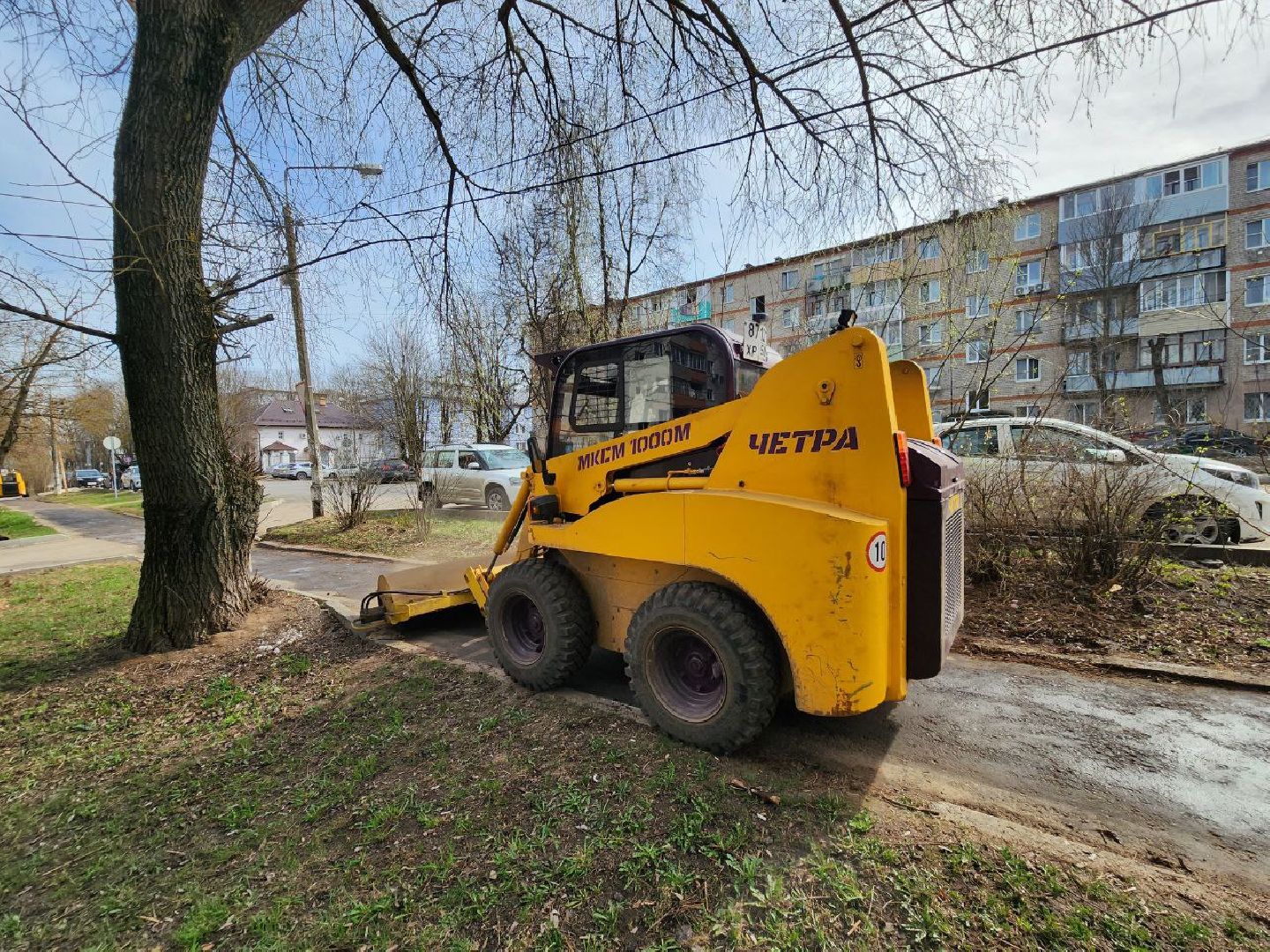 можайск, можайский городской округ, подмосковье, месяц чистоты и благоустройства, уборка дворов после зимы, жкх, благоустройство,