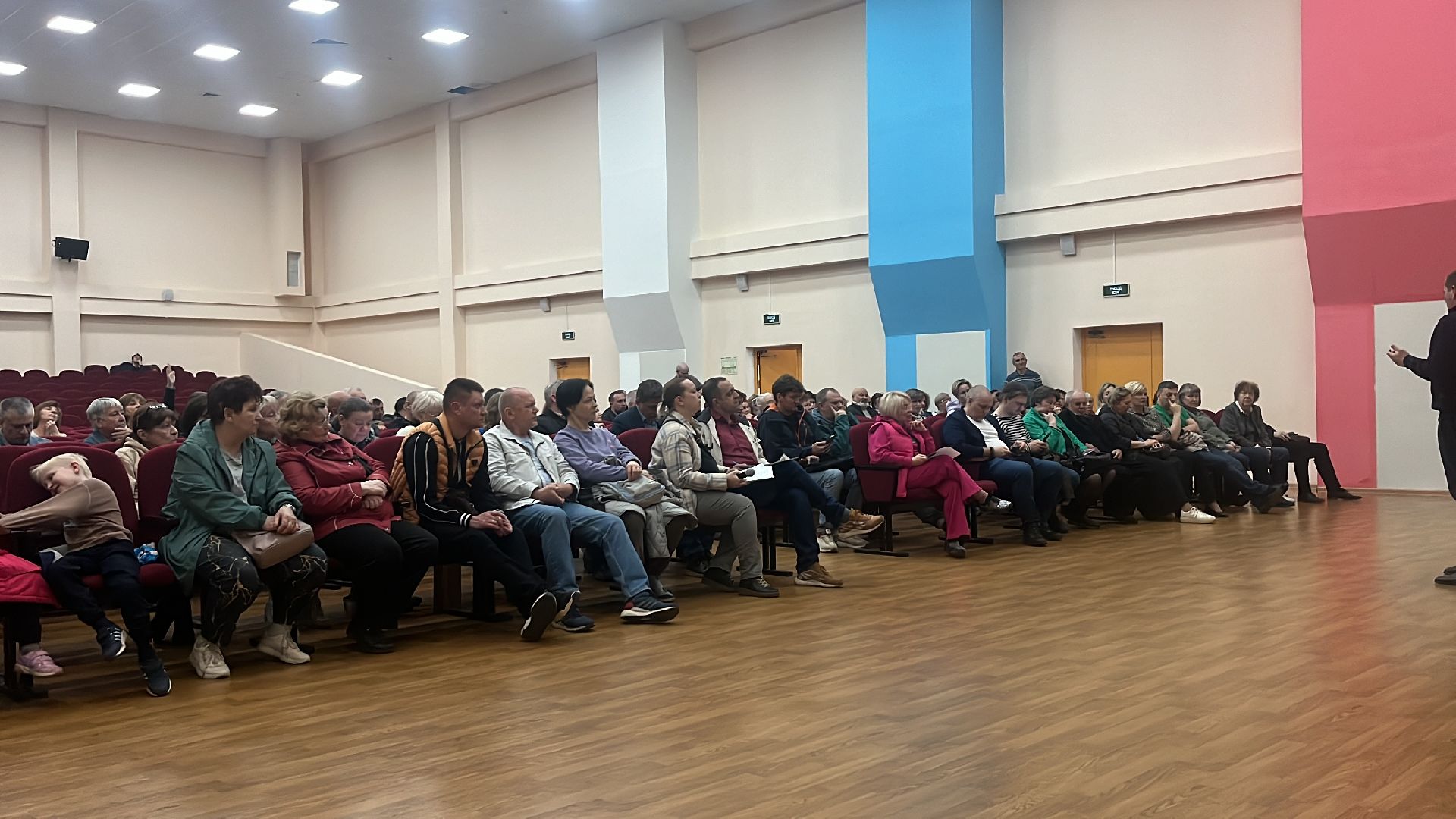 выездная администрация, станция никольское, встреча администрации с жителями,