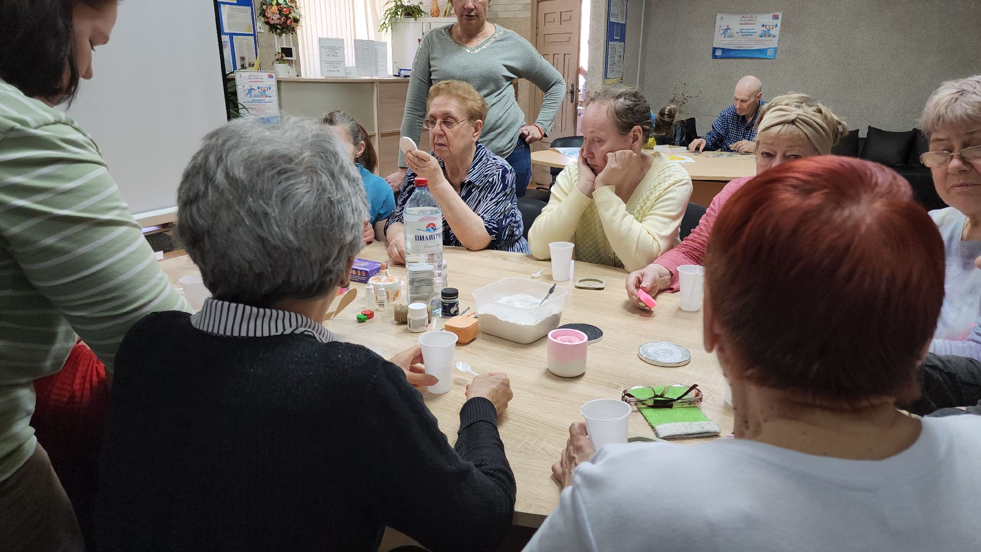 кашира, активное долголетие, ароматическое саше, мастер-класс, гипс, отдушка, акриловая краска, дизайн, декор,