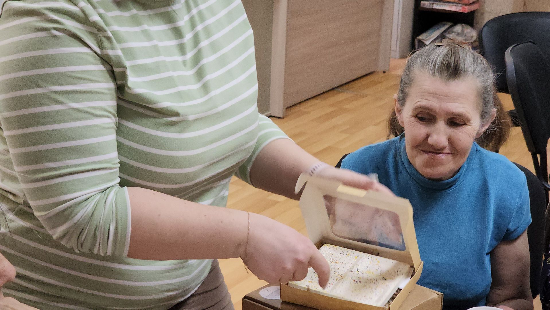 кашира, активное долголетие, ароматическое саше, мастер-класс, гипс, отдушка, акриловая краска, дизайн, декор,