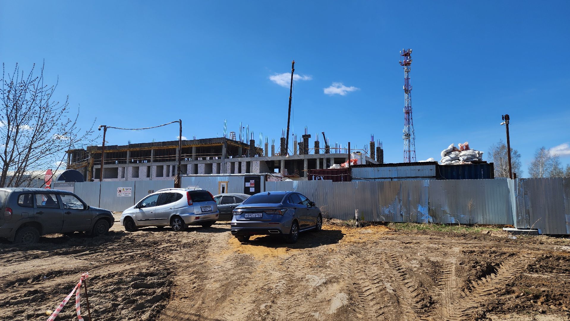 кашира, строительство, полиция, здание овд, монолитные работы,