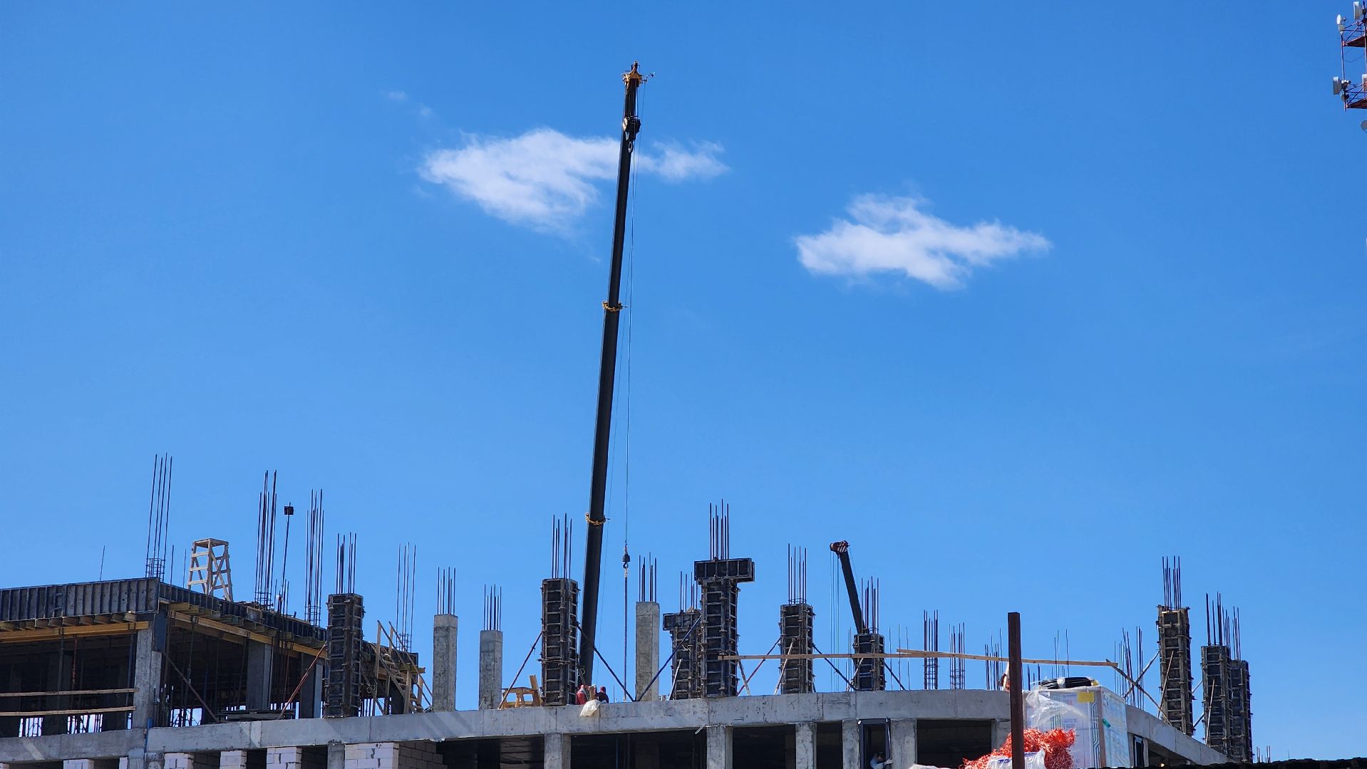 кашира, строительство, полиция, здание овд, монолитные работы,