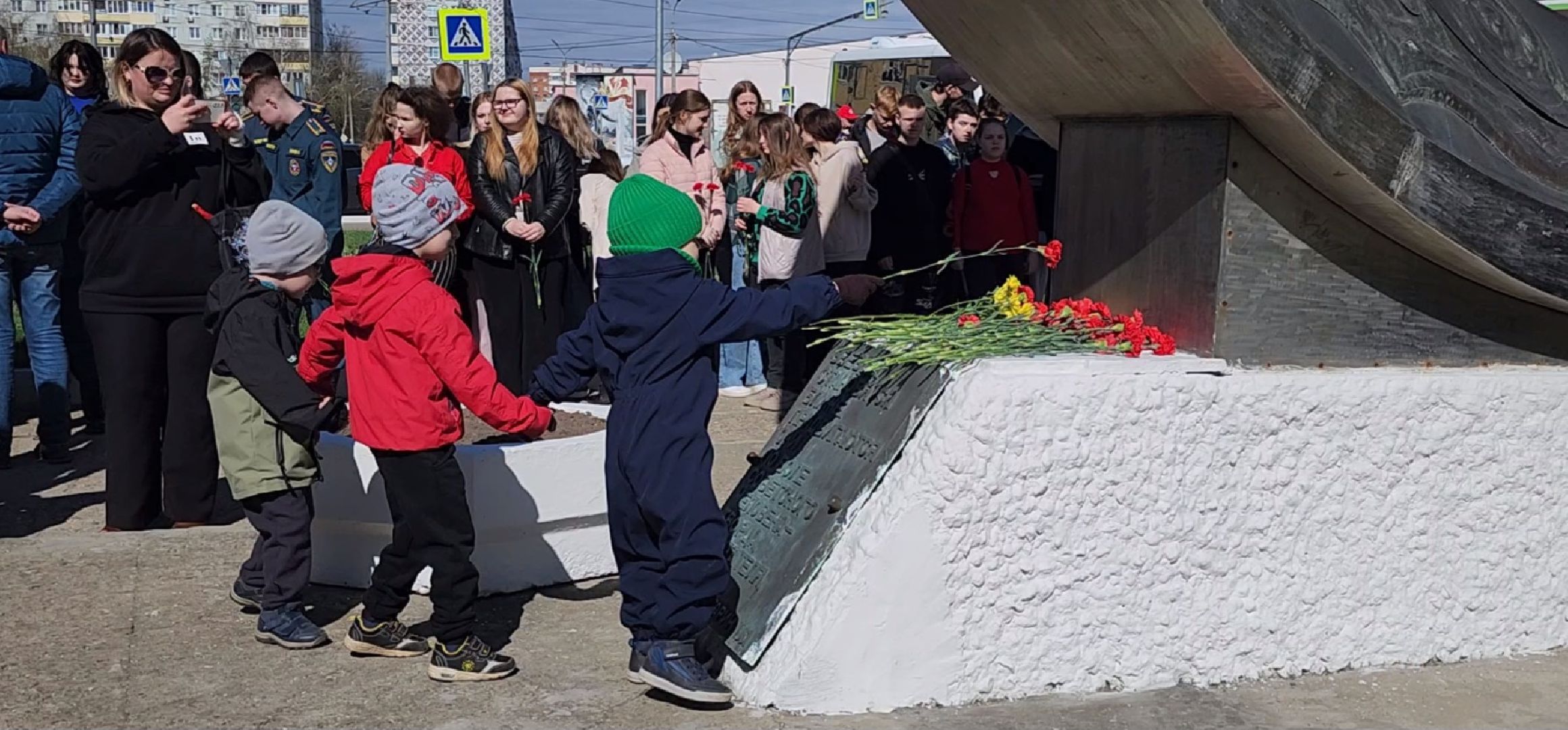 Коломна, день космонавтики, митинг,