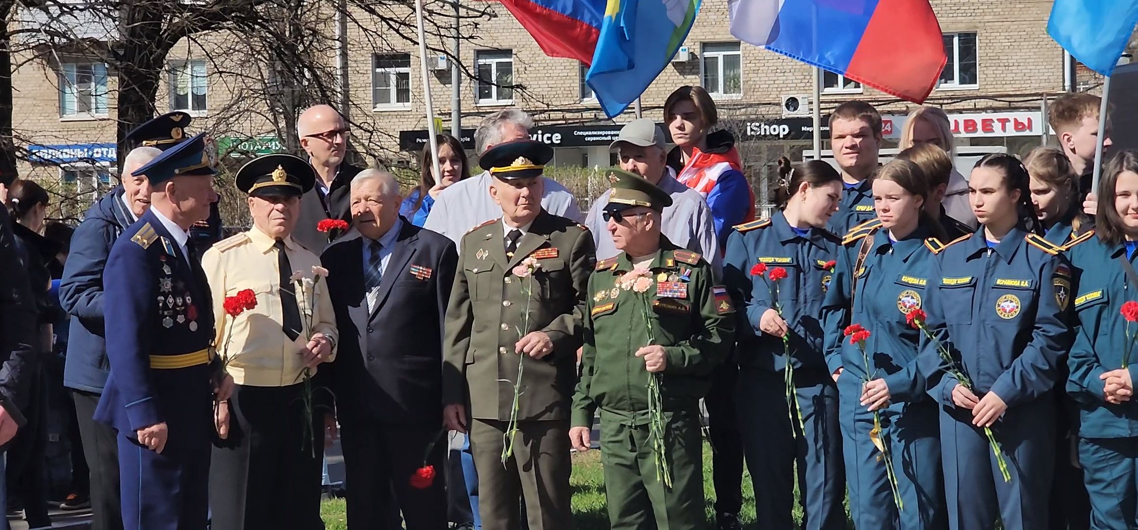 Коломна, день космонавтики, митинг,