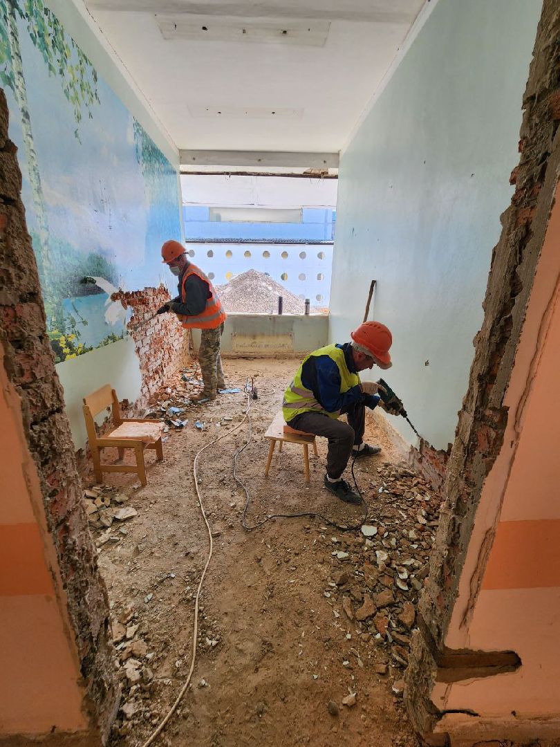 Серебряные Пруды, журавушка, капитальный ремонт детского сада, президентский проект, образование,