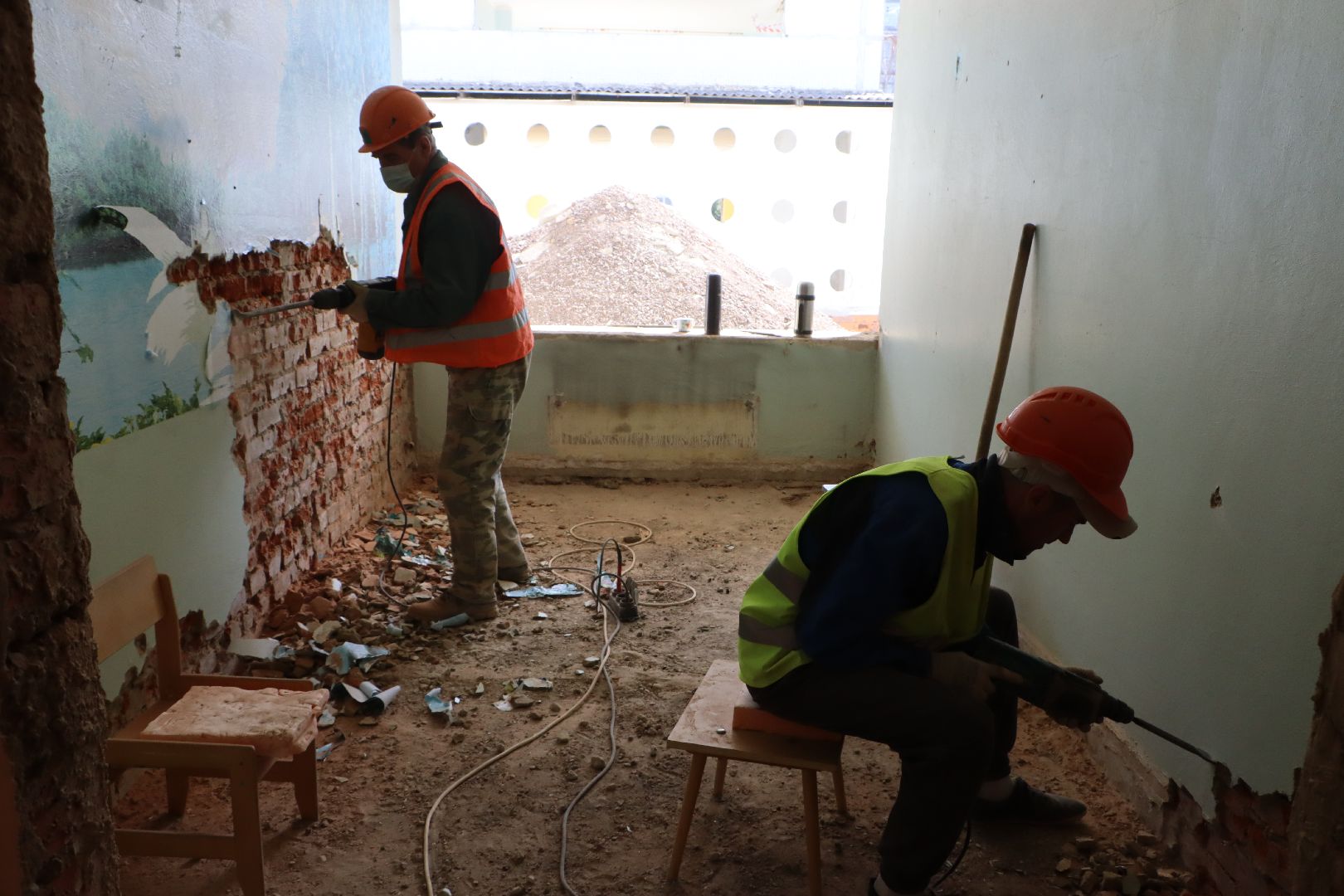 Серебряные Пруды, журавушка, капитальный ремонт детского сада, президентский проект, образование,