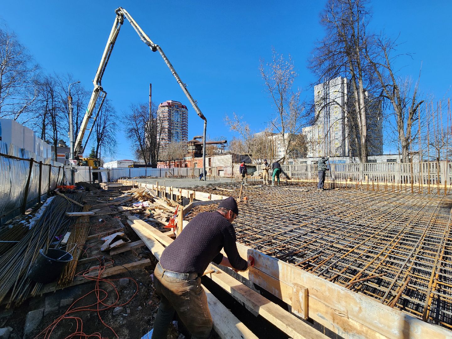 пушкино, историческое здание, реконструкция здания, история, строительство,