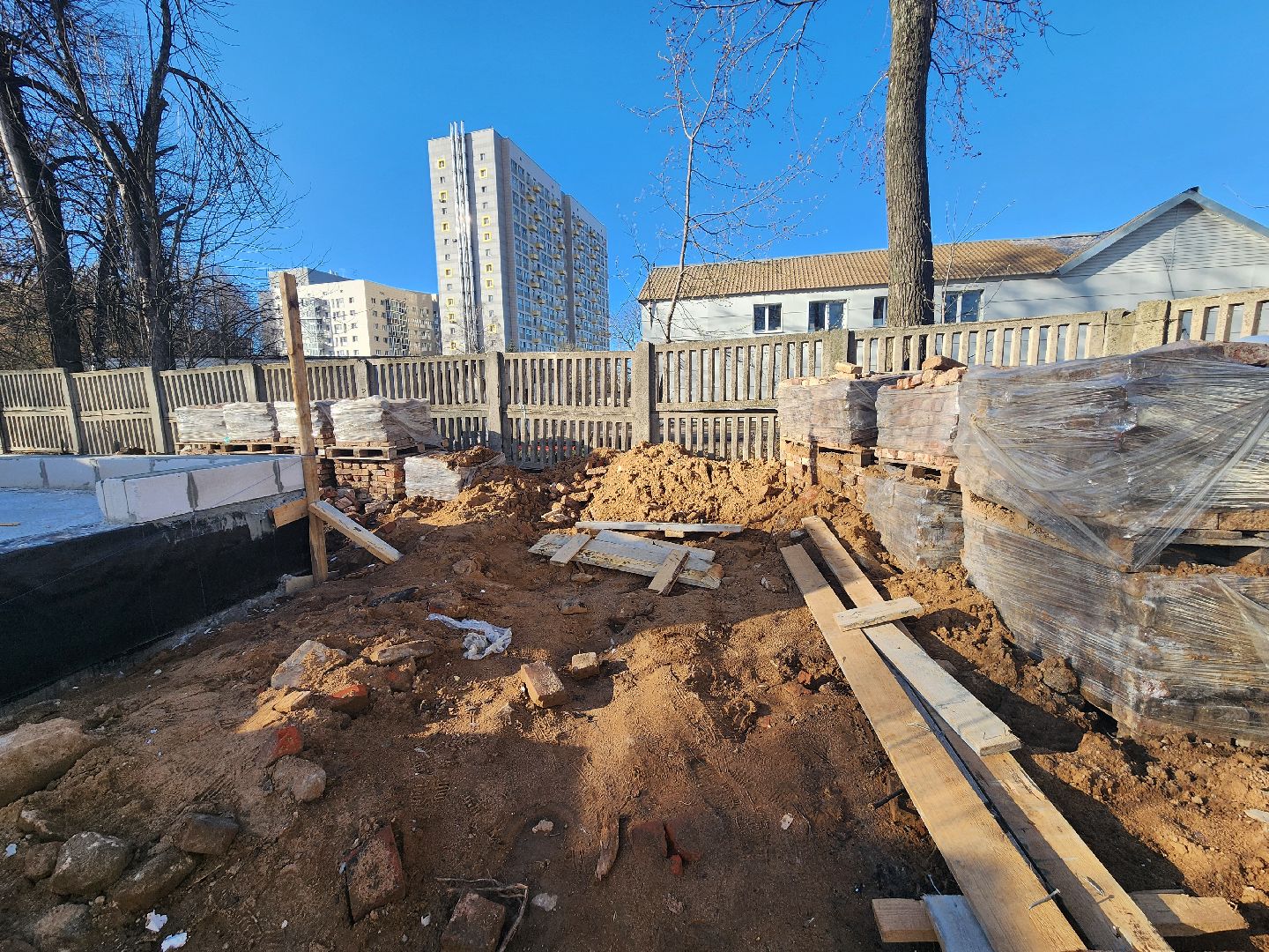 пушкино, историческое здание, реконструкция здания, история, строительство,