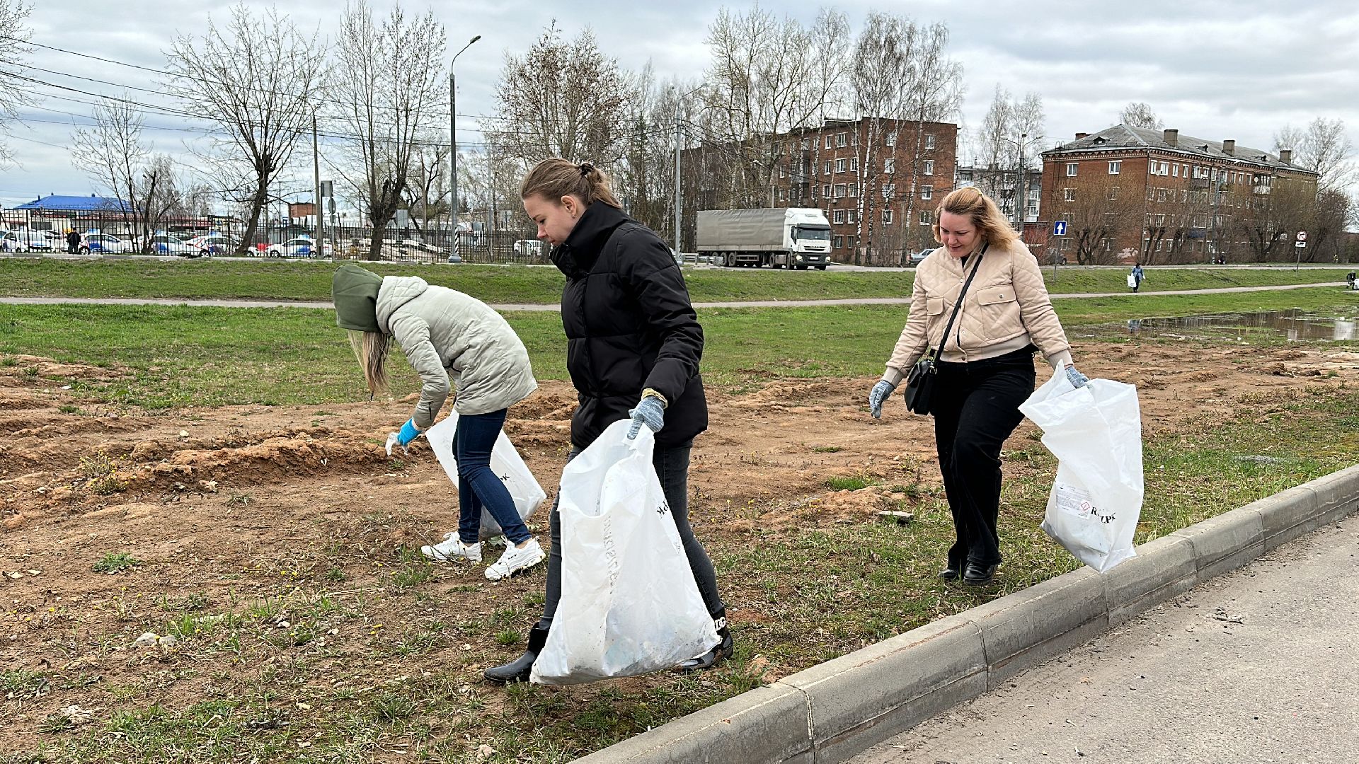 Клин, общество, благоустройство, субботники,