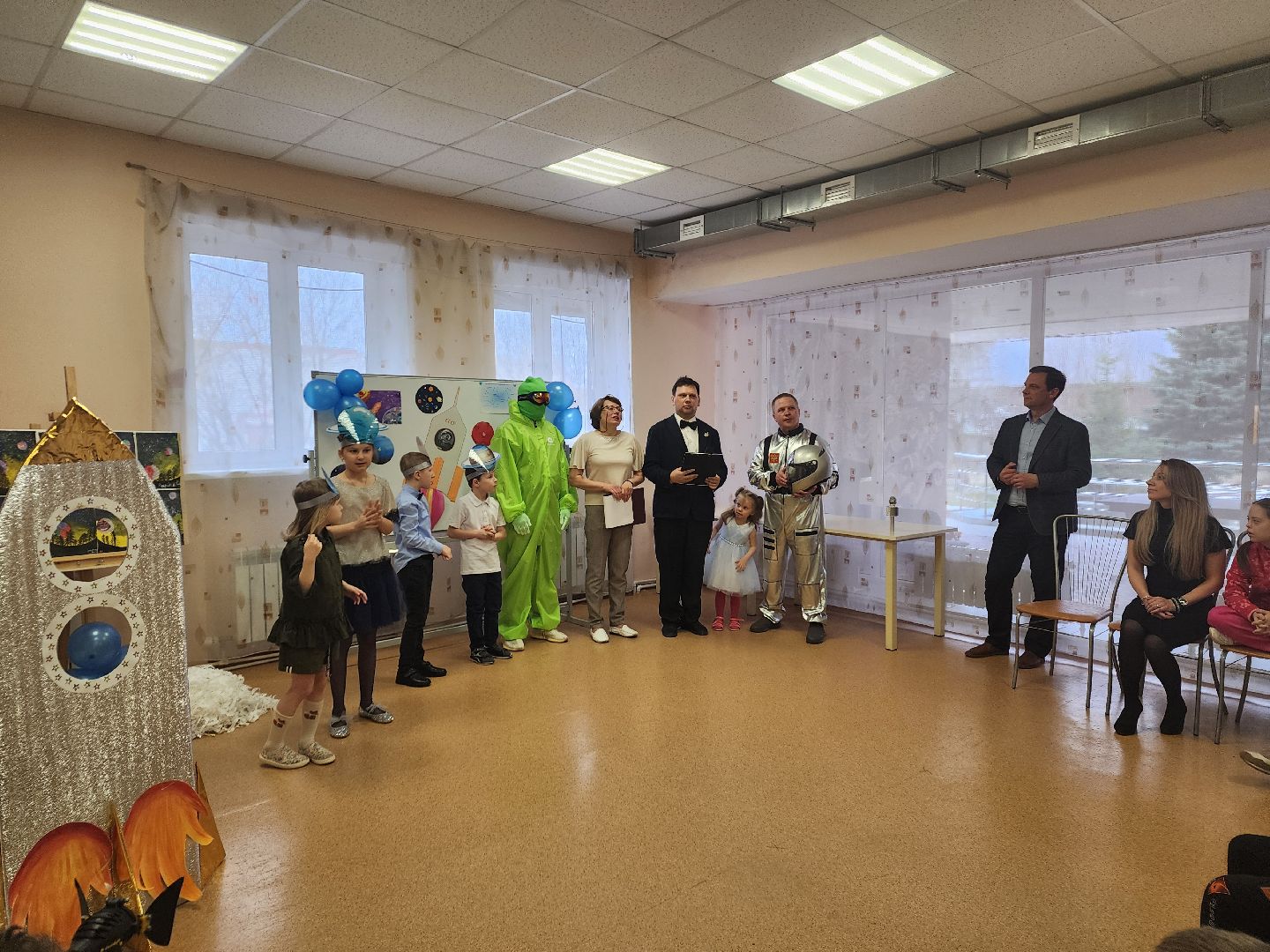 ивантеевка, дети, день космонавтики, реабилитация, инвалиды, дети с особенностями развития,