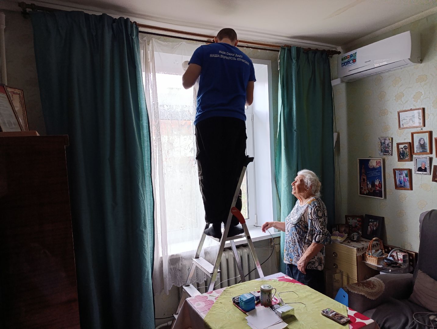 Бронницы, Свет в окне, Помощь пенсионерам, Уборка дома,