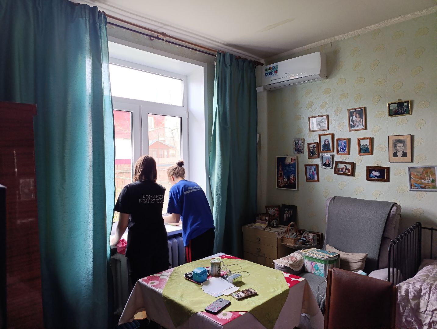 Бронницы, Свет в окне, Помощь пенсионерам, Уборка дома,