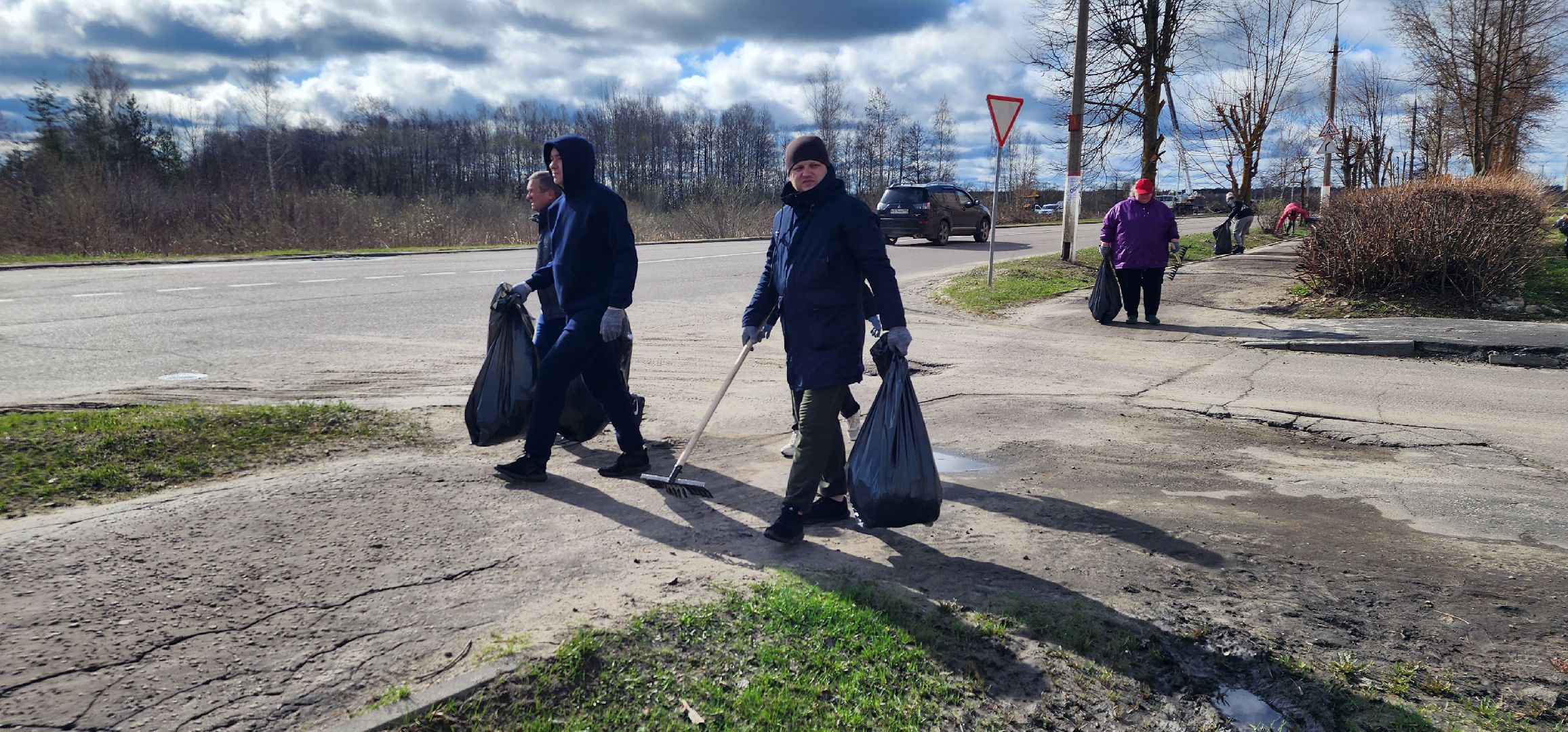Рошаль, Субботник, чистый город, Большая Шатура,