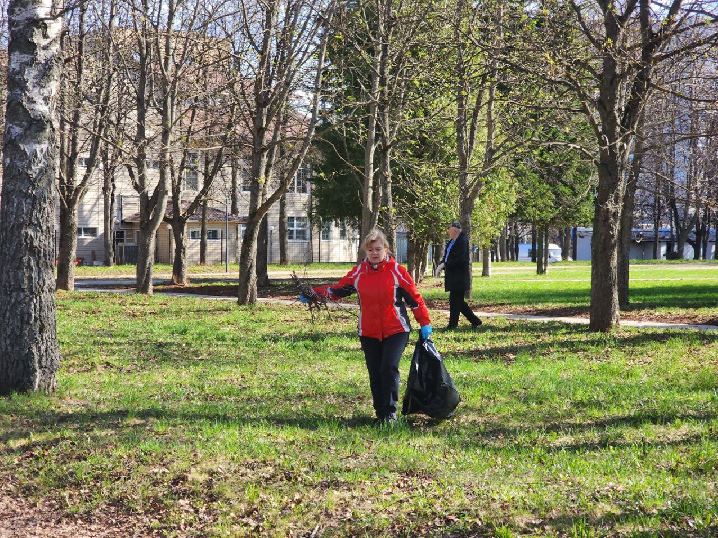 пущино, субботник, уборка города,