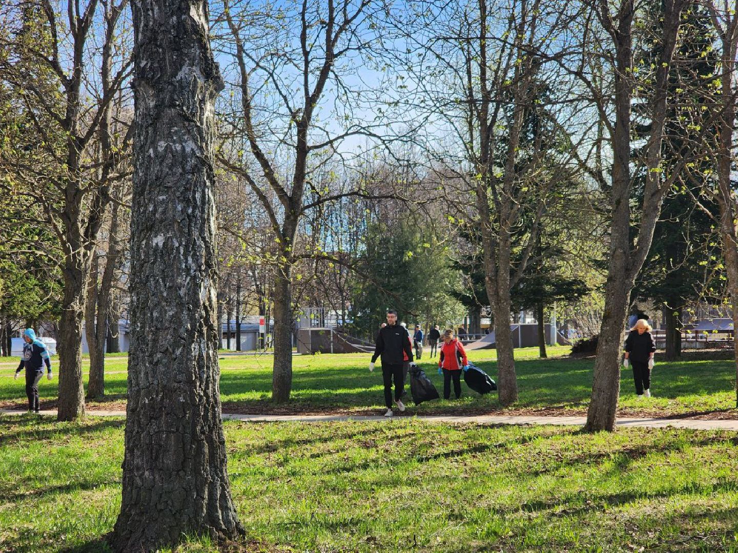 пущино, субботник, уборка города,