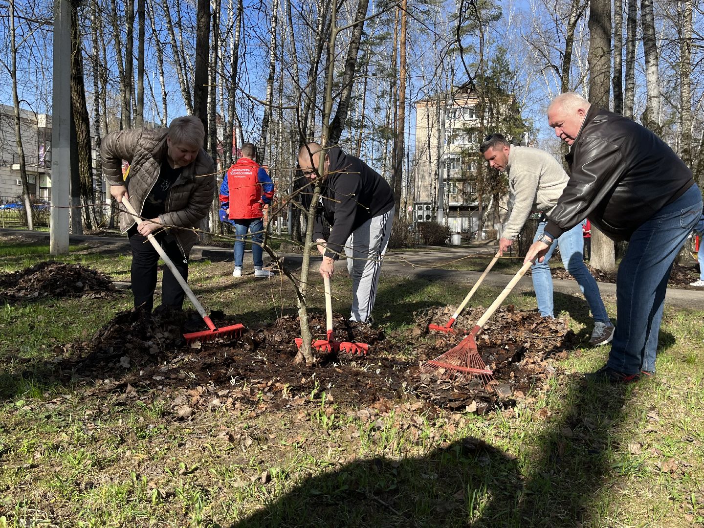 наро-фоминск, бобруйский сквер, субботник, чистое подмосковье,