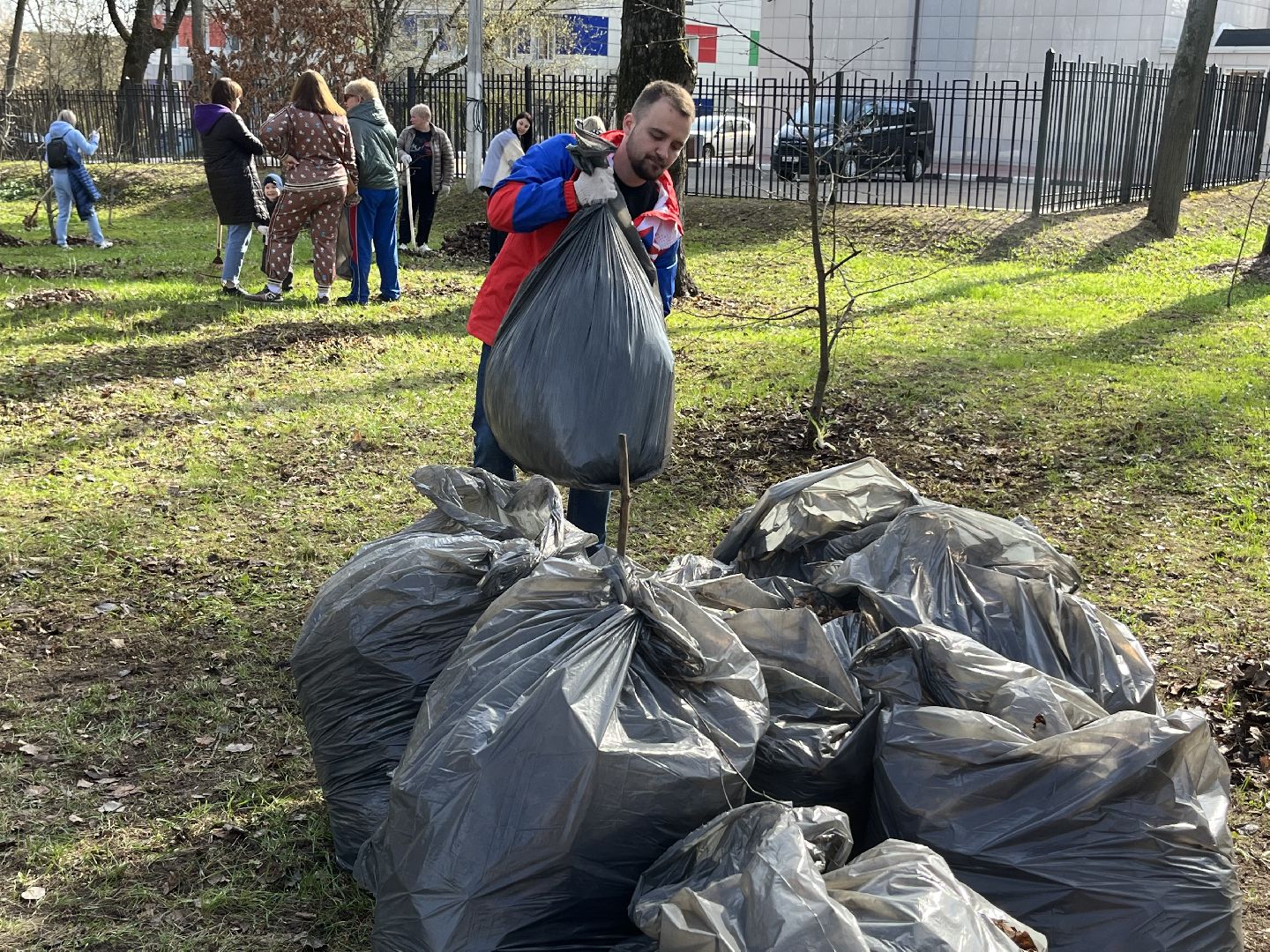 наро-фоминск, бобруйский сквер, субботник, чистое подмосковье,