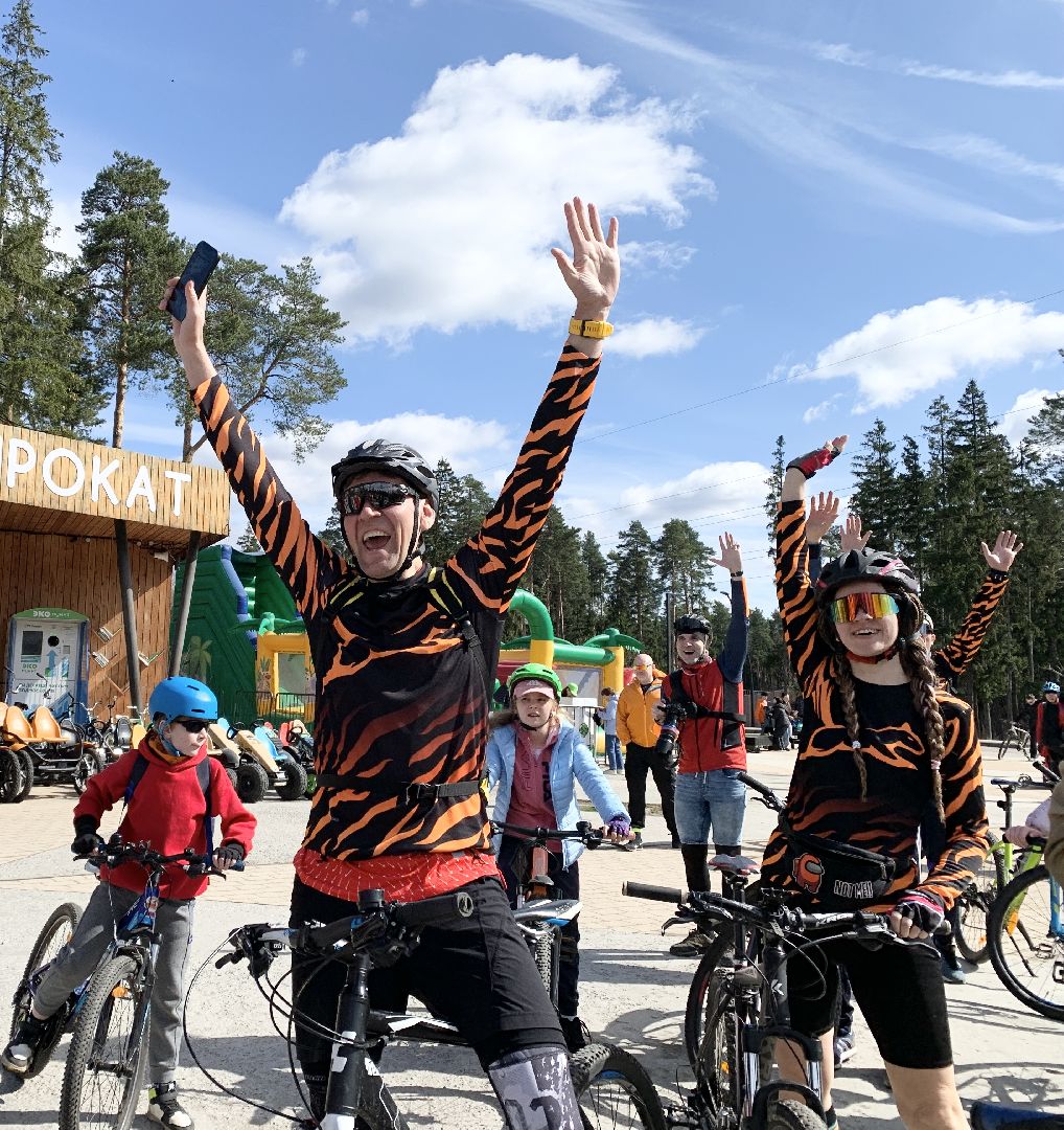 Балашиха, Подмосковье, Велопробег, велосипедисты, пестовский парк,