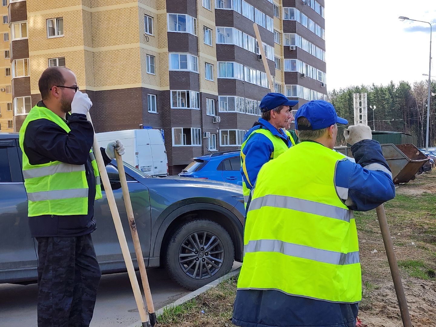 ногинск, субботник, управляющая компания, благоустройство,