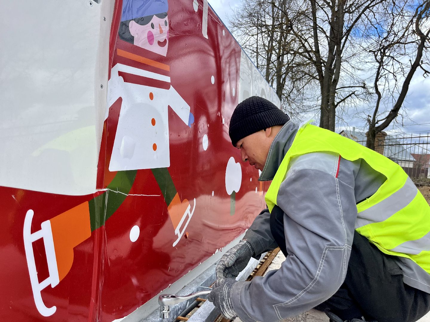 наро-фоминск, каток в парке, центральный парк наро-фоминска, многофункциональная спортивная площадка, спорт подмосковья, наро-фоминский городской округ, кск нара,