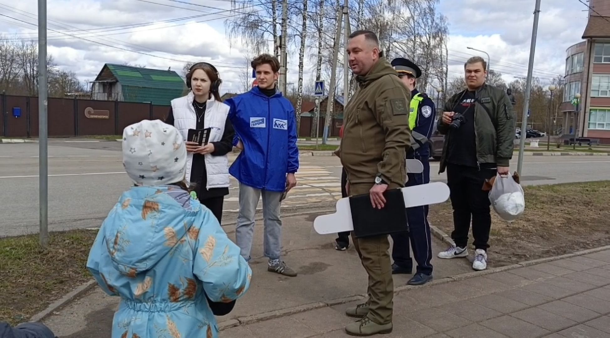 Солнечногорск, Гибдд, безопасность дорожного движения, Волонтеры, Пешеходы,