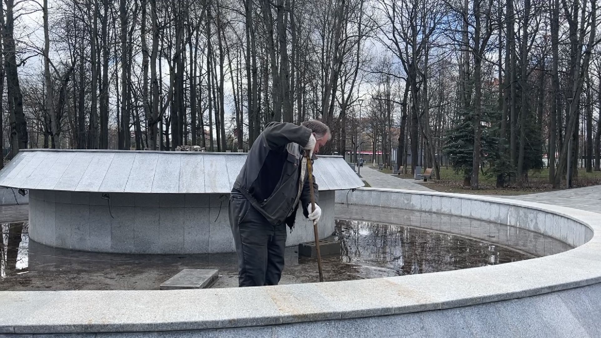 химки, фонтан, уборка города, благоустройство, месяц чистоты и благоустройства,