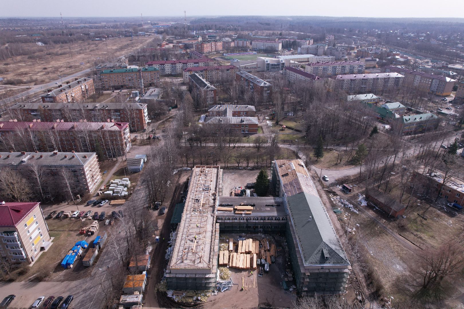 видео с коптера, шаховская,